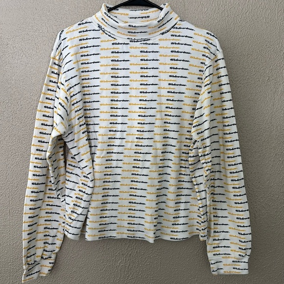 Vintage 80’s Women’s University of Michigan Wolverines Turtleneck , Cotton, XL - Picture 1 of 8